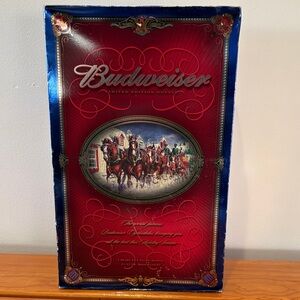 Budweiser Collector's Set 🍾 4 Beer Glasses NIB
